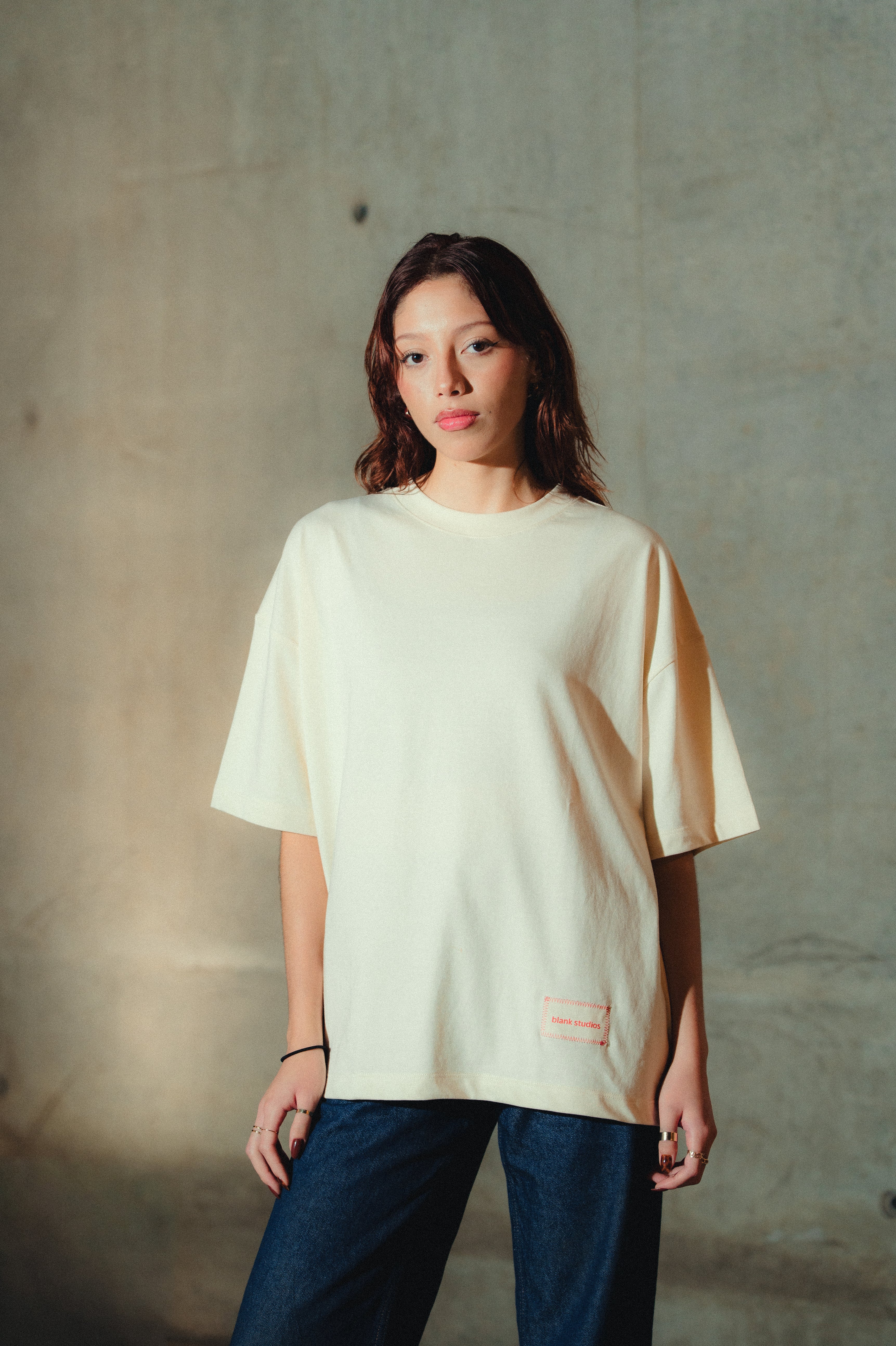 Patch Tee Desert Sand