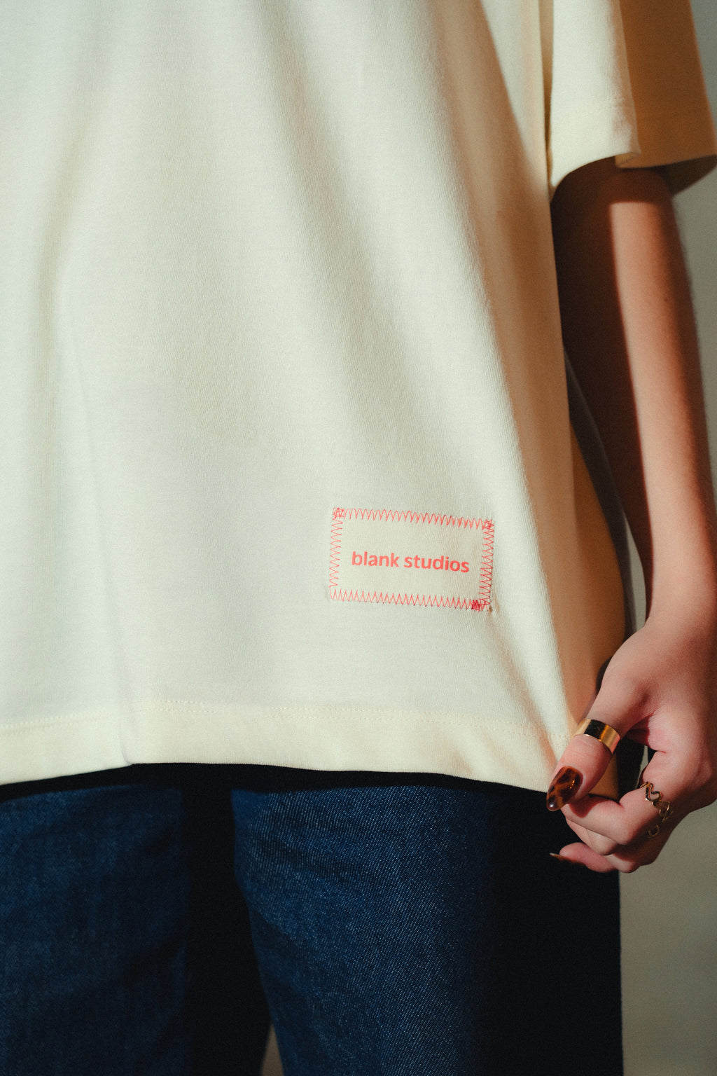 Patch Tee Desert Sand