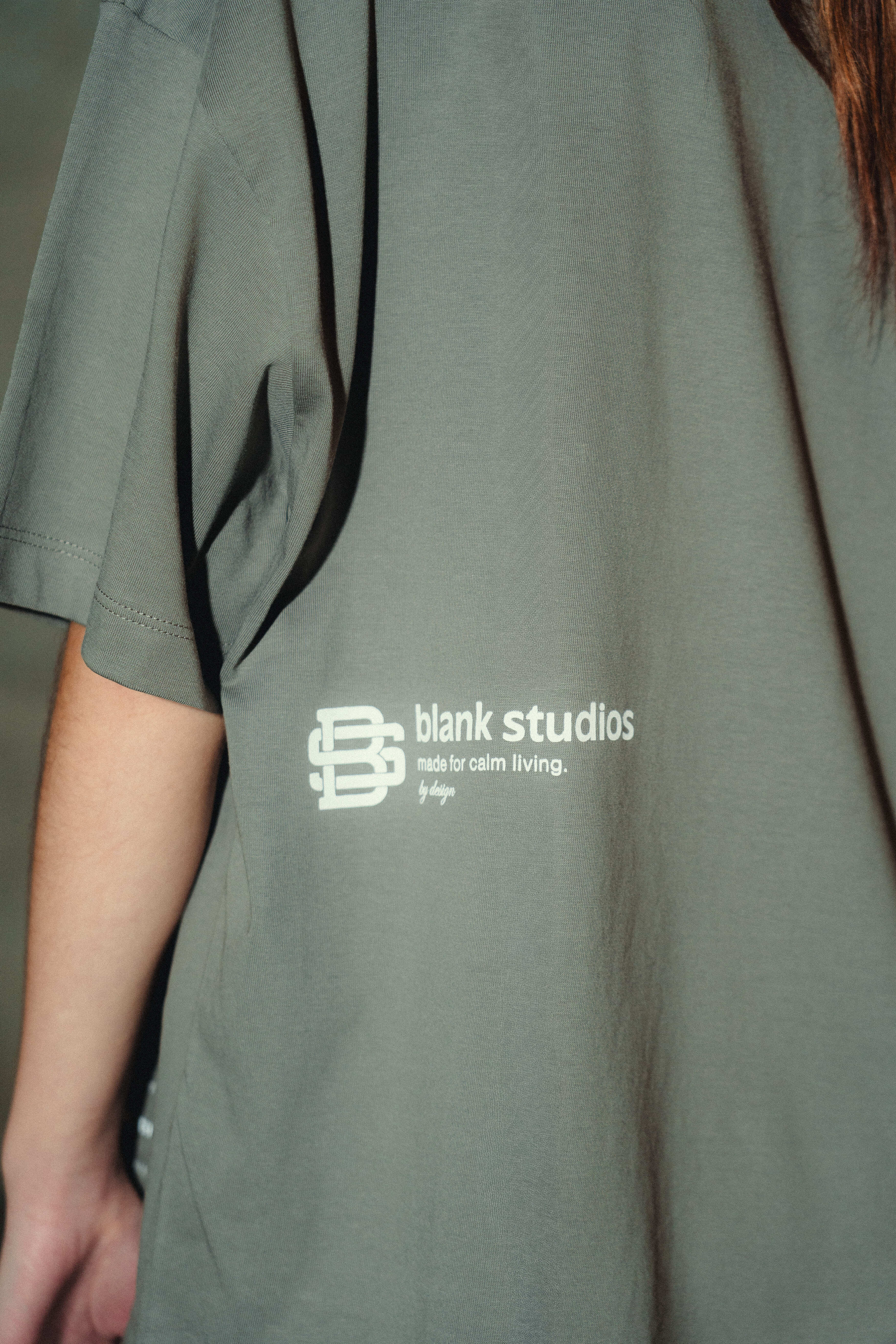 Patch Tee Stone Grey