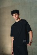 Patch Tee Deep Black