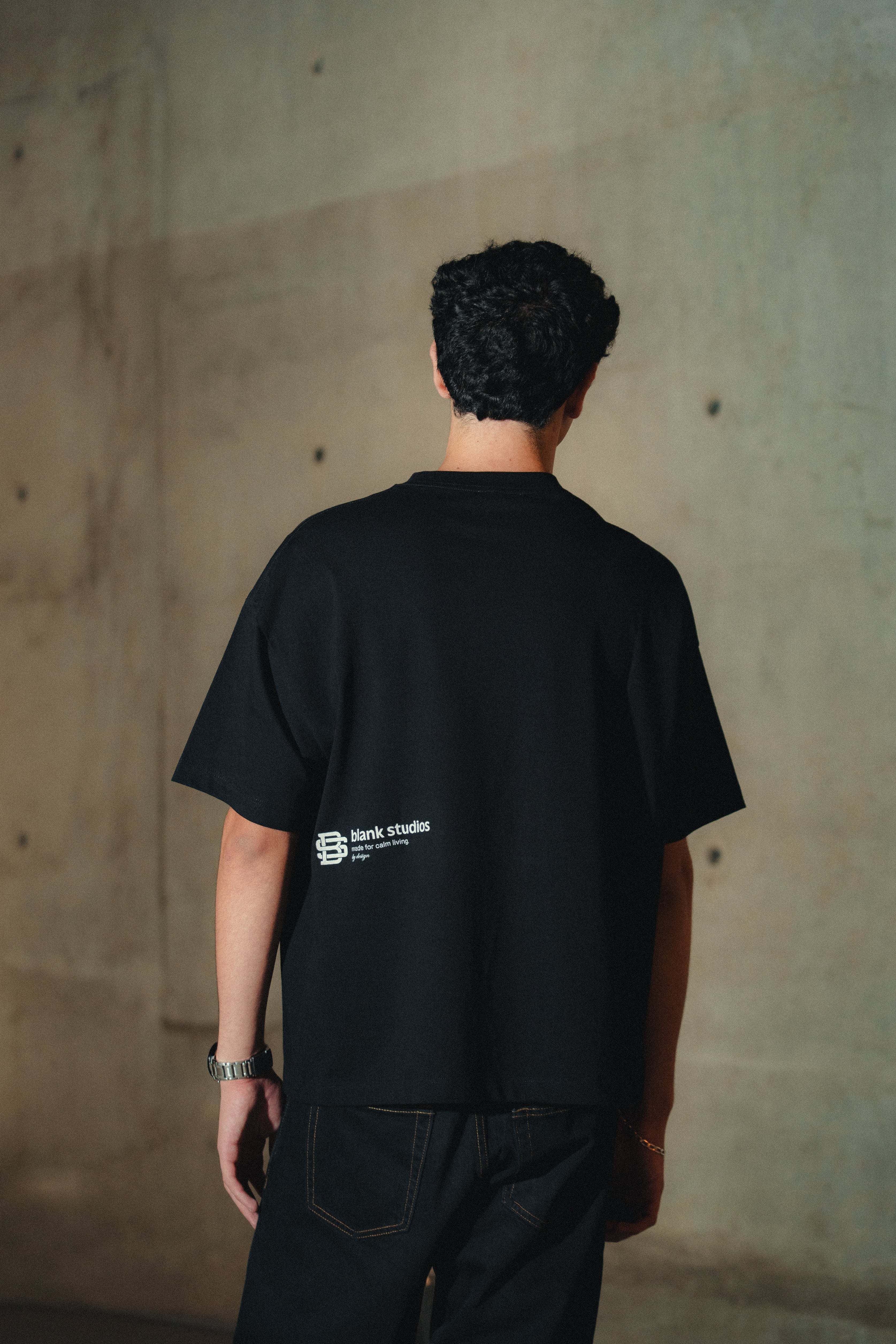 Patch Tee Deep Black
