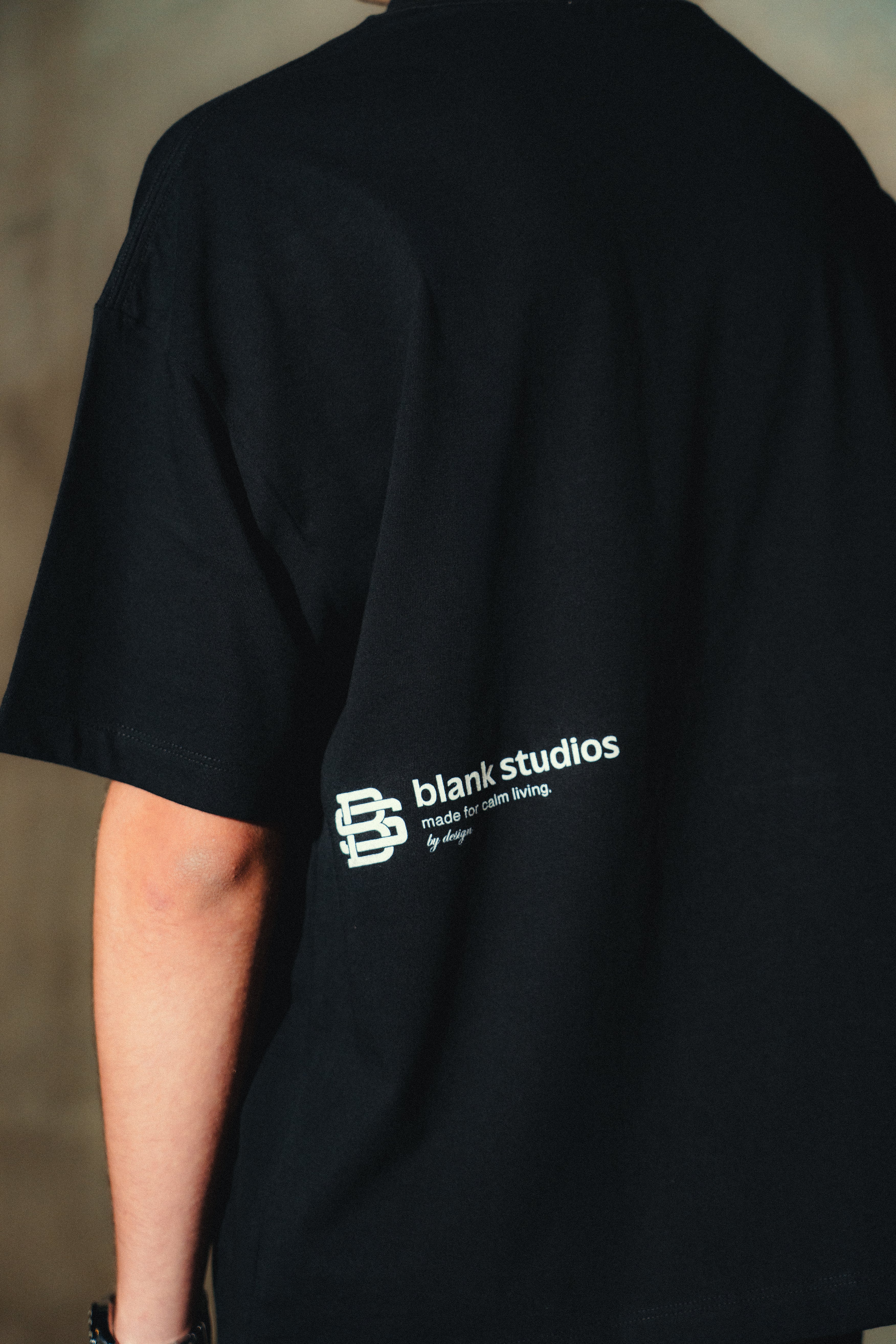 Patch Tee Deep Black